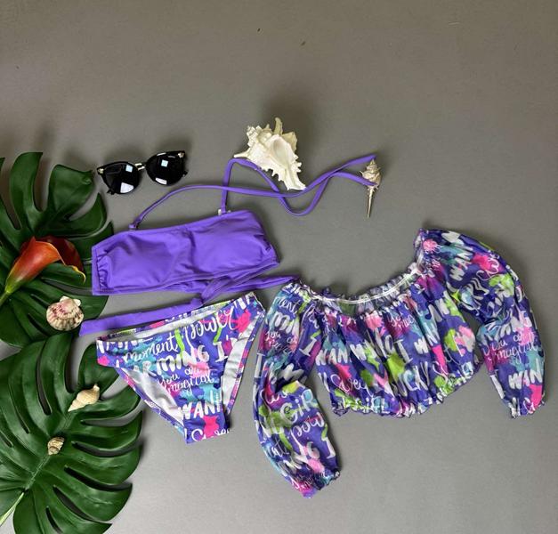 Купальник DFK (28-36) 7805 pink (лето)