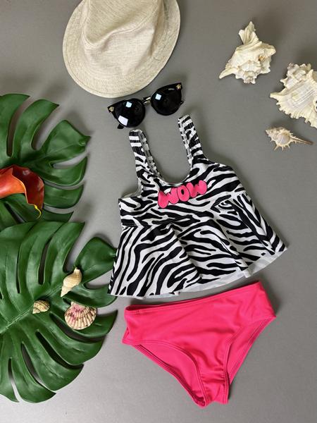 Купальник DFK (28-36) A655 pink (лето)