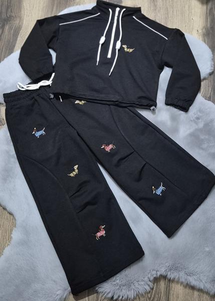 Костюм спорт Limerense (104-134) DD165 black (деми)