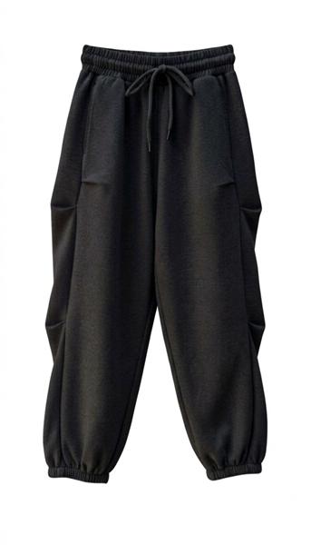 Штаны спорт Limerense (122-152) DD167 black (деми)