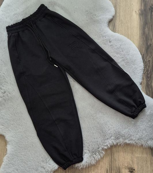 Штаны спорт Limerense (122-134) DD170 black (деми)