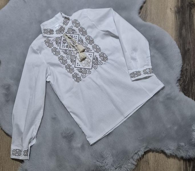 Вышиванка Limerense (116-146) DD176 white (деми)