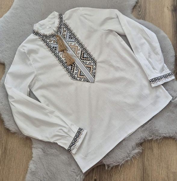 Вышиванка Limerense (152-176) DD179 white (деми)