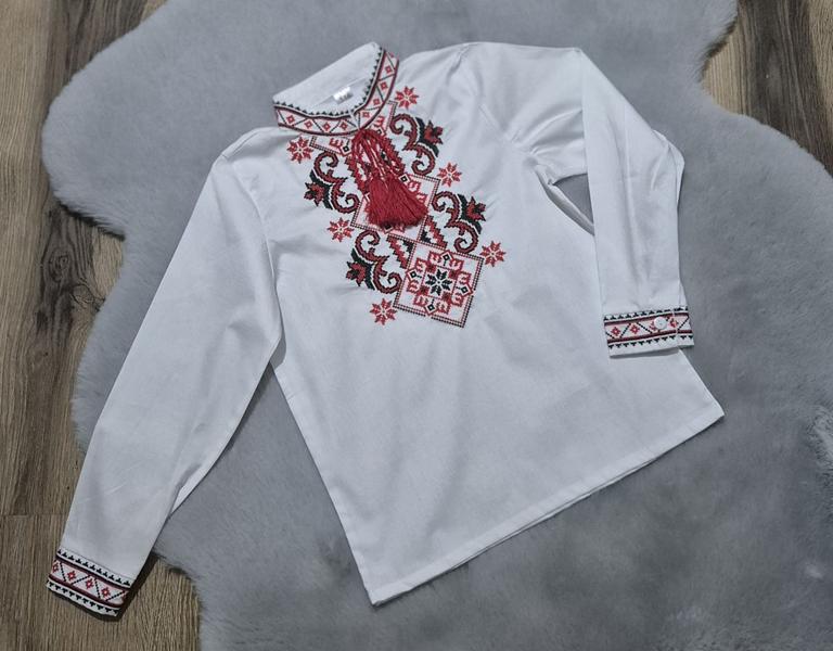 Вышиванка Limerense (116-146) DD181 white (деми)