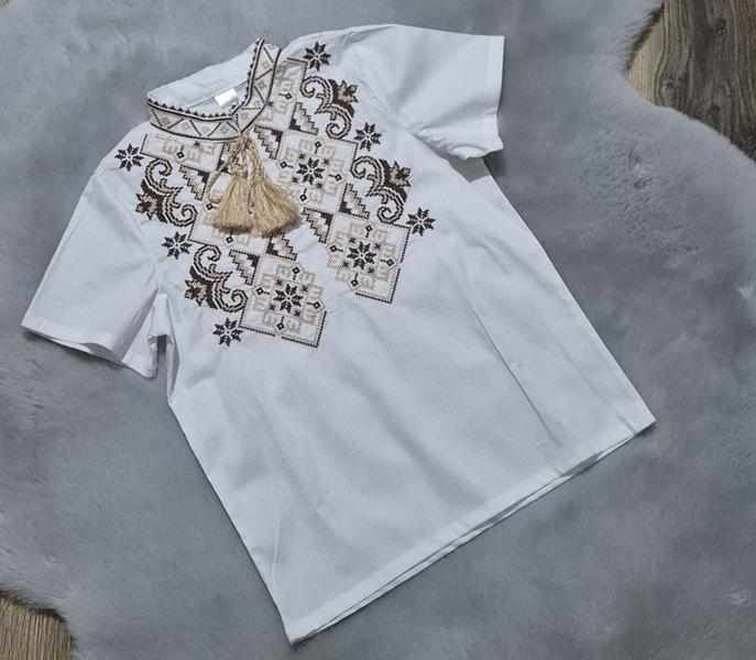 Вышиванка Limerense (152-176) DD184 white (лето)