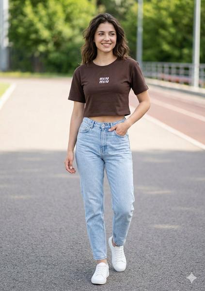 Топ Newe (one size) 200-2 brown (лето)