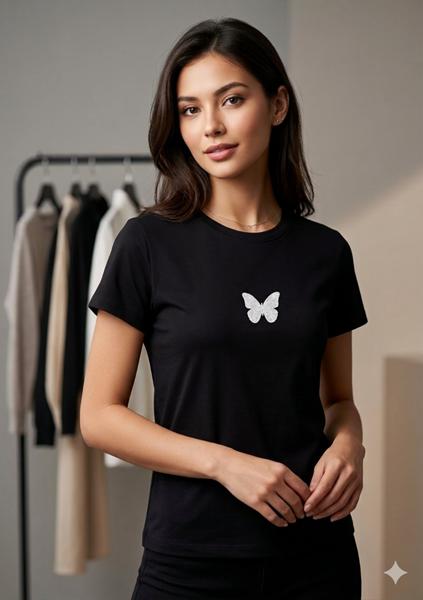 Футболка Newe (S-M) 2218 black (лето)