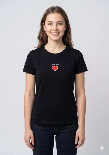 Футболка Newe (S-M) 2218-1 black (лето)