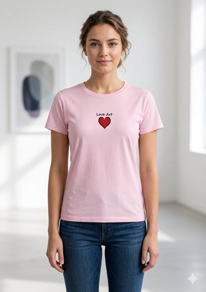 Футболка Newe (S-M) 2218-1 pink (лето)