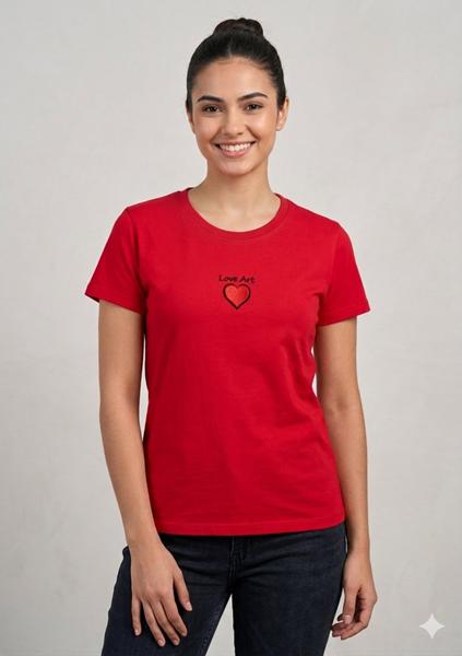 Футболка Newe (S-M) 2218-1 red (лето)