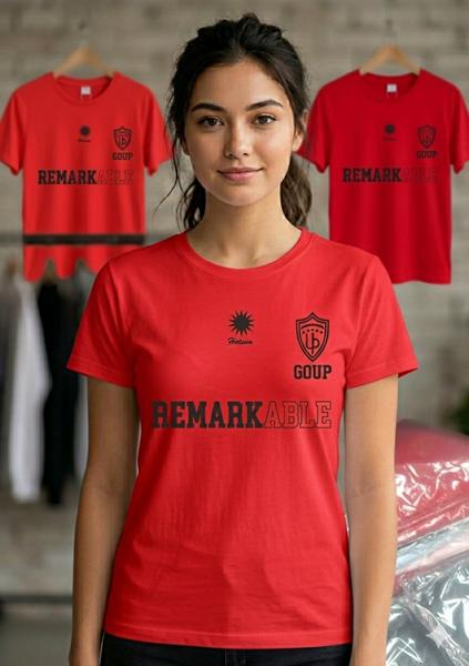 Футболка Newe (L-XL) 2899 red (лето)
