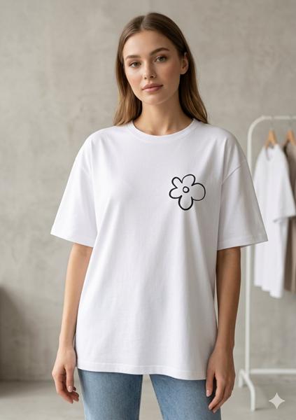 Футболка Newe (2XL-3XL) 401 white (лето)
