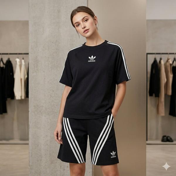 Костюм Newe (S-XL) 7710 black (лето)