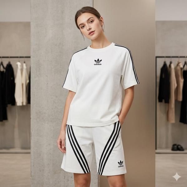 Костюм Newe (S-XL) 7710 white (лето)