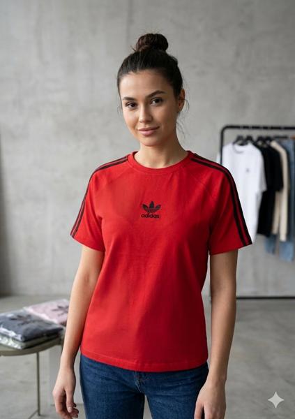 Футболка Newe (S-L) 7777 red (лето)