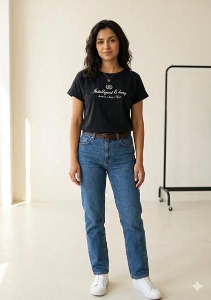 Футболка Newe (2XL-3XL) NW79 black (лето)