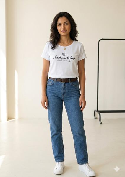 Футболка Newe (2XL-3XL) NW81 white (лето)