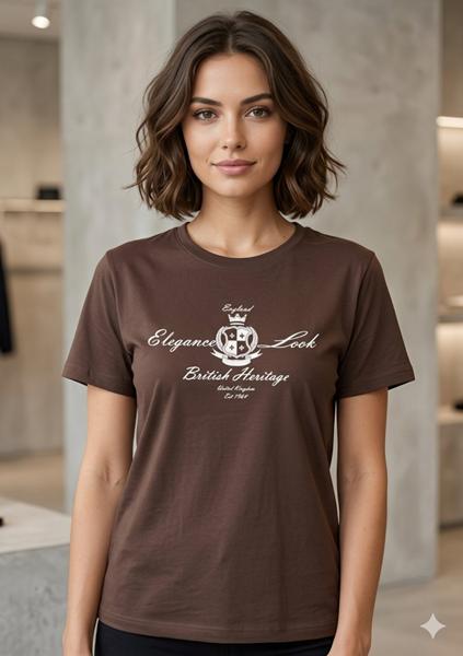 Футболка Newe (L-XL) NW88 brown (лето)