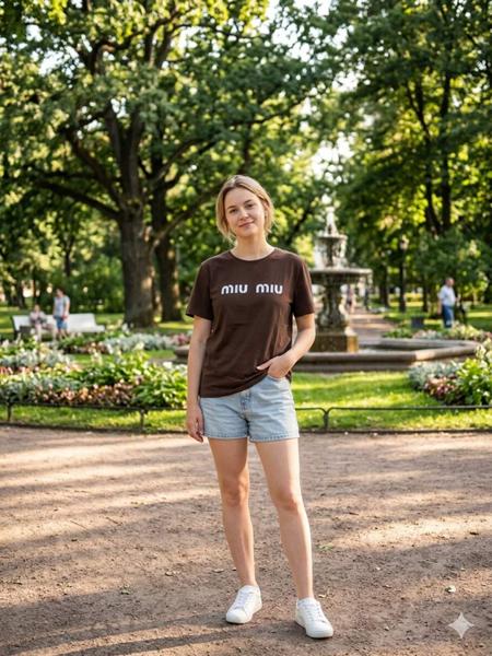 Футболка Newe (L-XL) NW98 brown (лето)