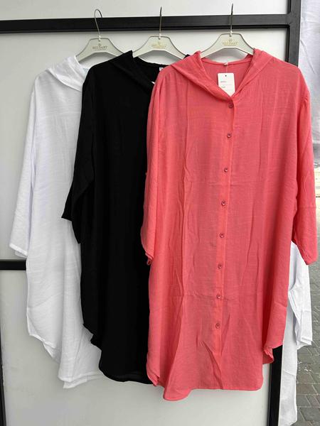 Рубашка P.HEY (XL-4XL) 151 white (деми)