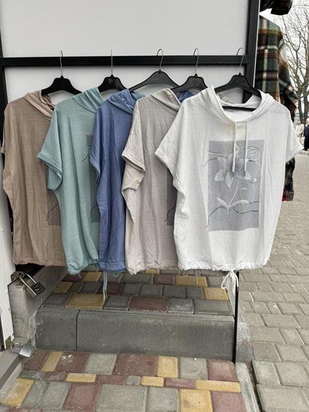 Футболка P.HEY (3XL-6XL) 7633 mint (деми)