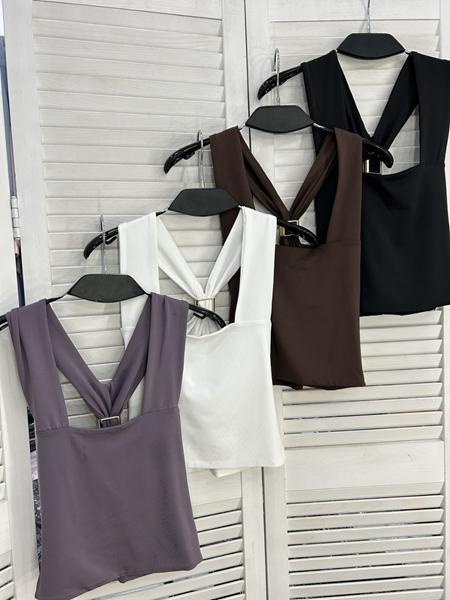 Топ Style Nadezhda (one size) 018 brown (лето)