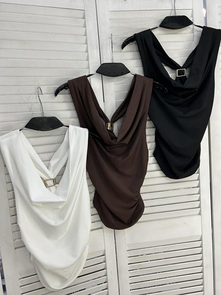 Топ Style Nadezhda (one size) 026 brown (лето)