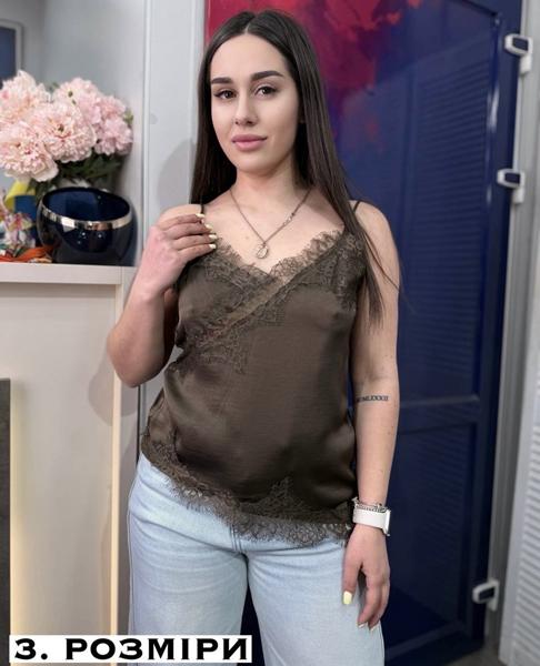 Майка Style Nadezhda (S-L) 1876 brown (лето)