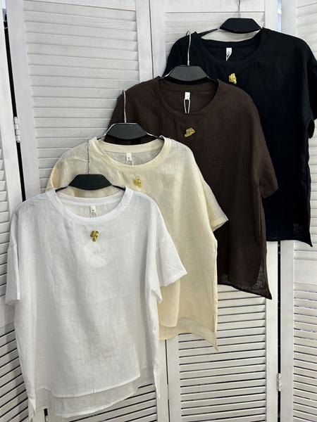 Футболка Style Nadezhda (one size) 6217 yellow (лето)