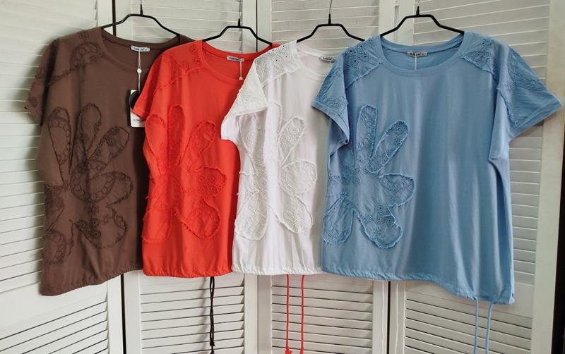 Футболка Style Nadezhda (48-54) 9580 white (лето)