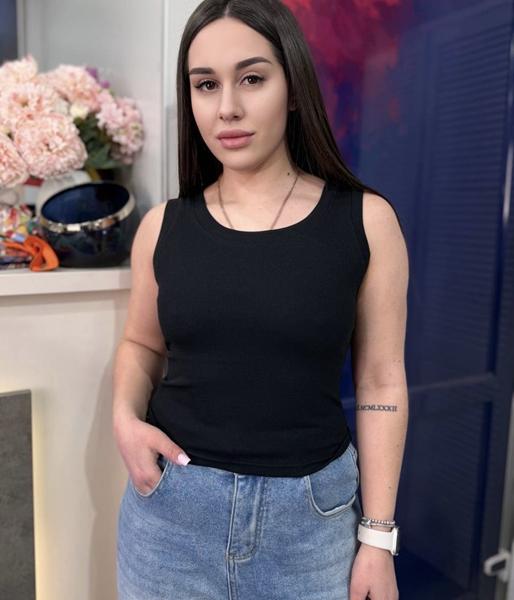 Майка Style Nadezhda (one size) SN460 black (лето)