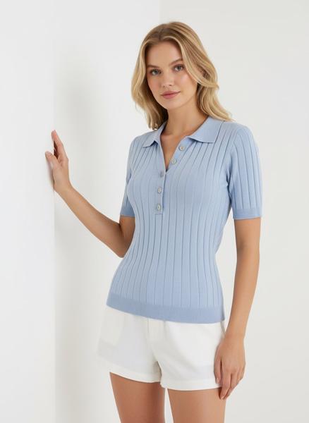 Футболка Style Nadezhda (one size) SN491 l.blue (лето)