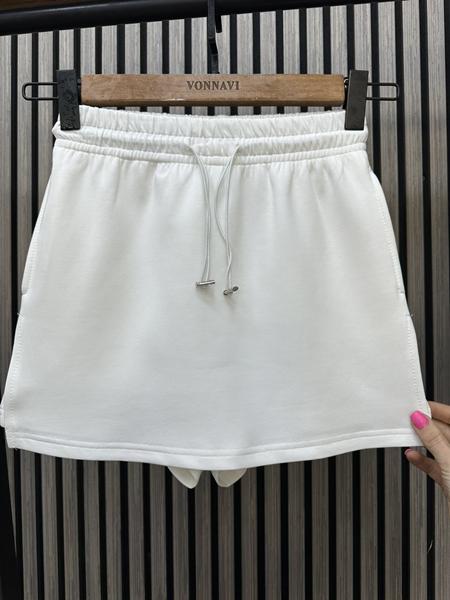 Юбка-шорты Style Nadezhda (S-L) SN527 white (лето)