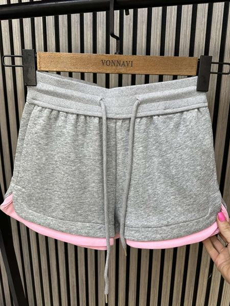 Шорты Style Nadezhda (S-L) SN536 grey (лето)