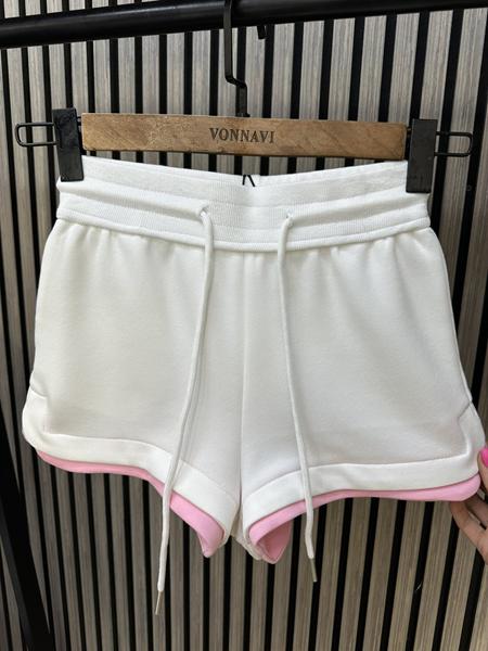 Шорты Style Nadezhda (S-L) SN538 white (лето)