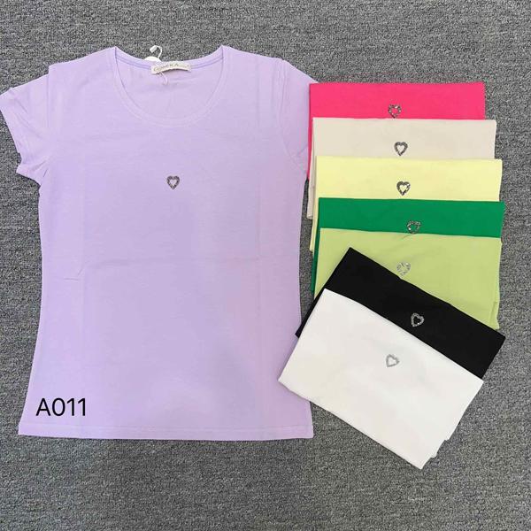 Футболка Шаолинь (44-48) A011 mix (лето)