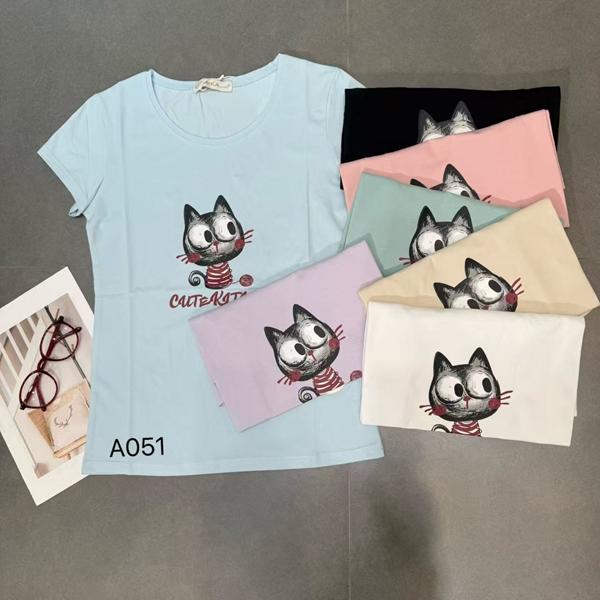 Футболка Шаолинь (44-48) A051 mix (лето)