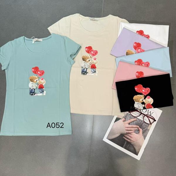 Футболка Шаолинь (44-48) A052 mix (лето)