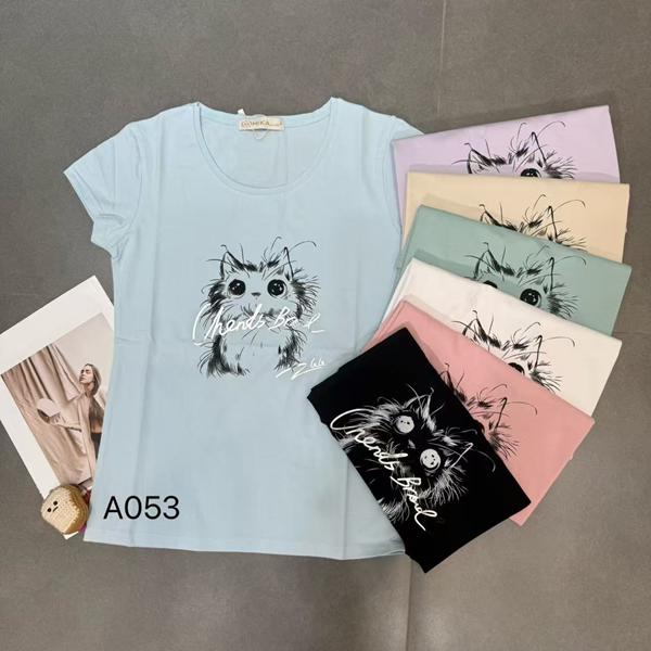 Футболка Шаолинь (44-48) A053 mix (лето)