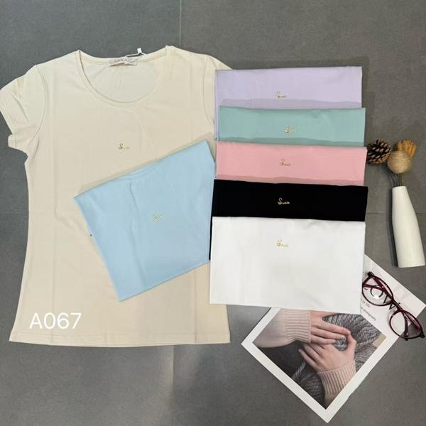 Футболка Шаолинь (44-48) A067 mix (лето)