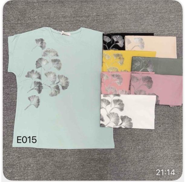 Футболка Шаолинь (50-54) E015 mix (лето)