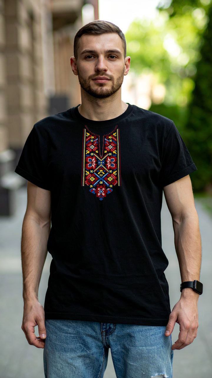 Футболка Mary Brand (44-52) 491 black (лето)