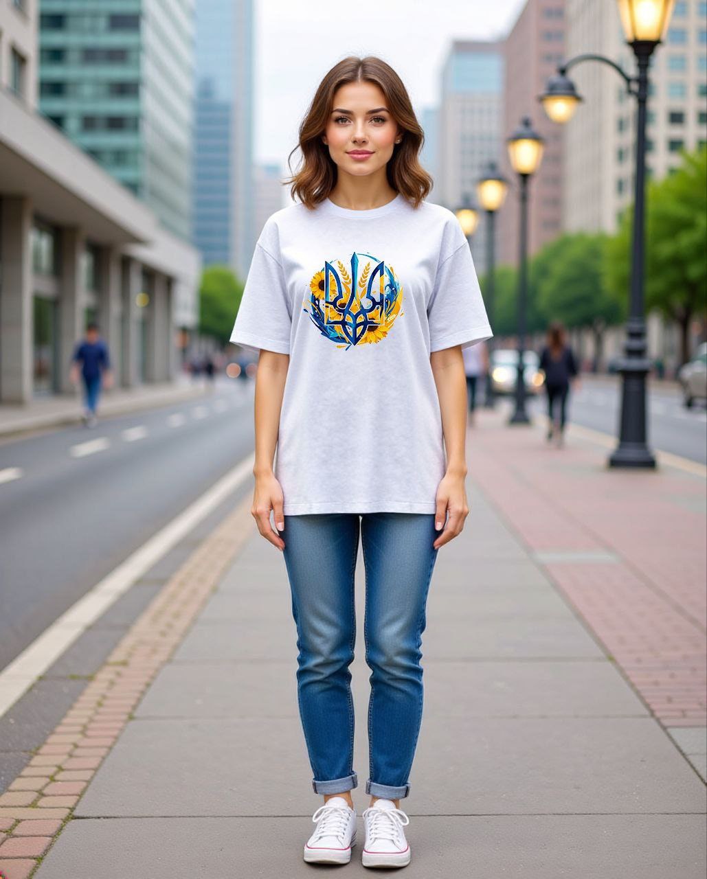 Футболка Mary Brand (44-50) 515 white (лето)