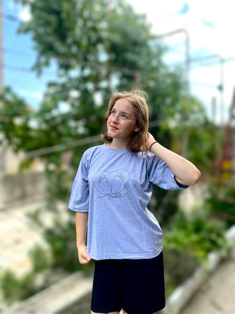 Футболка Mary Brand (44-50) 523 grey (лето)