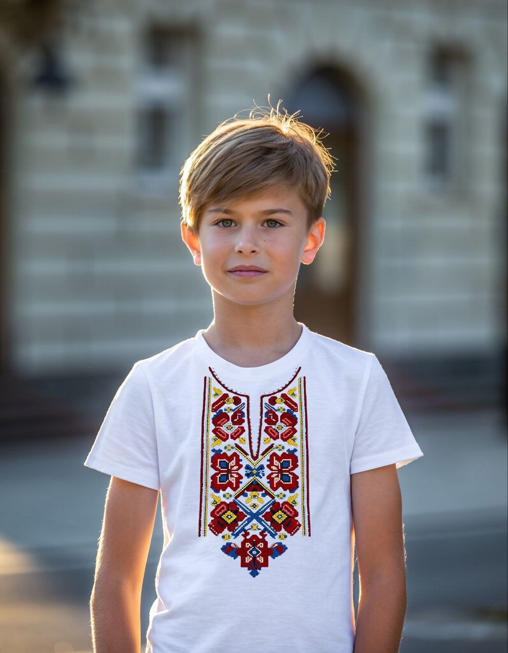 Футболка Mary Brand (134-152) 531 white (лето)