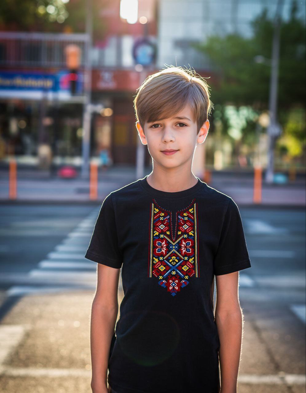 Футболка Mary Brand (134-152) 532 black (лето)