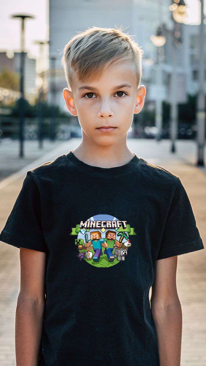 Футболка Mary Brand (134-152) 549 black (лето)