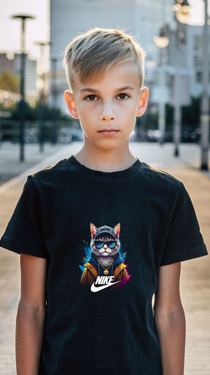 Футболка Mary Brand (134-152) 555 black (лето)