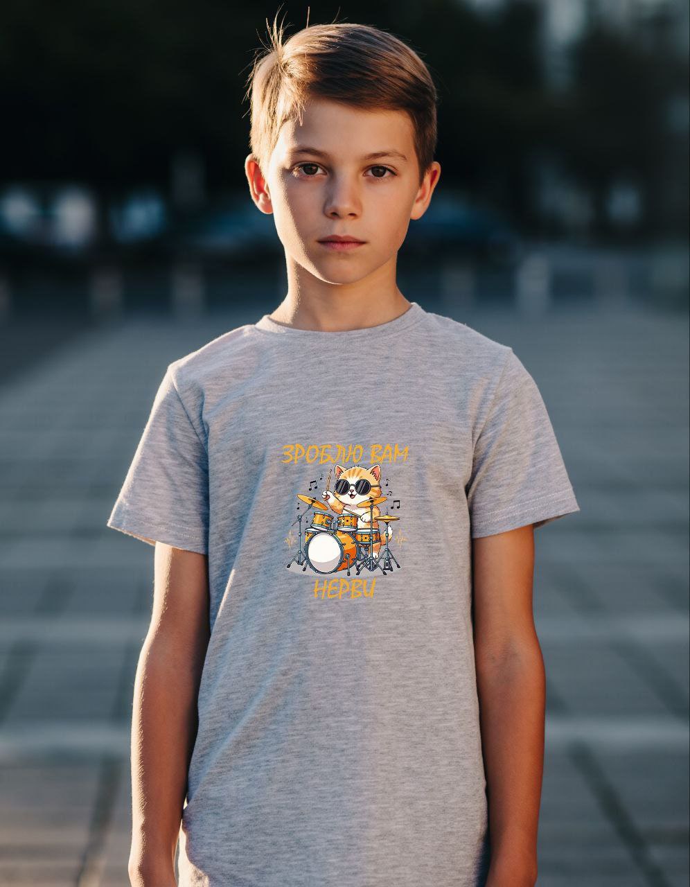 Футболка Mary Brand (134-152) 565 grey (лето)