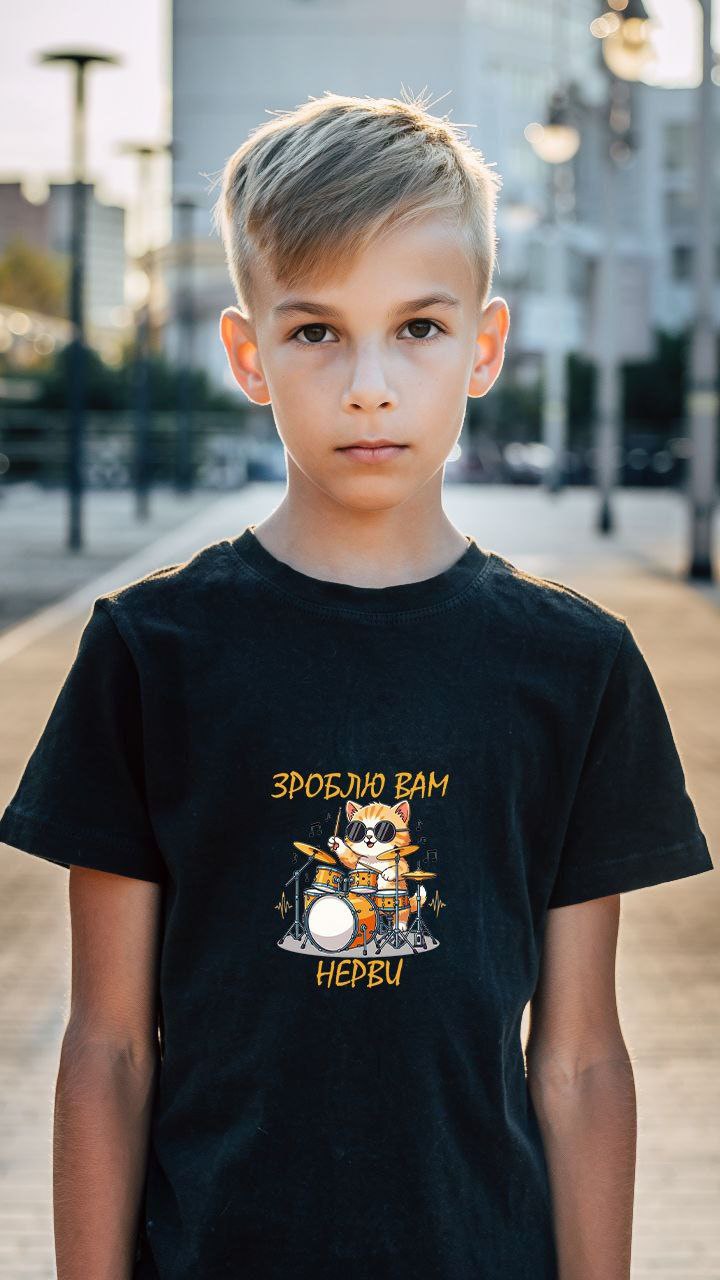 Футболка Mary Brand (134-152) 566 black (лето)